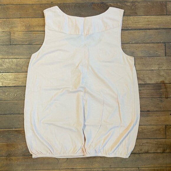Cote Femme Cream Sleeveless Blouse 10/12 - Picture 2 of 7